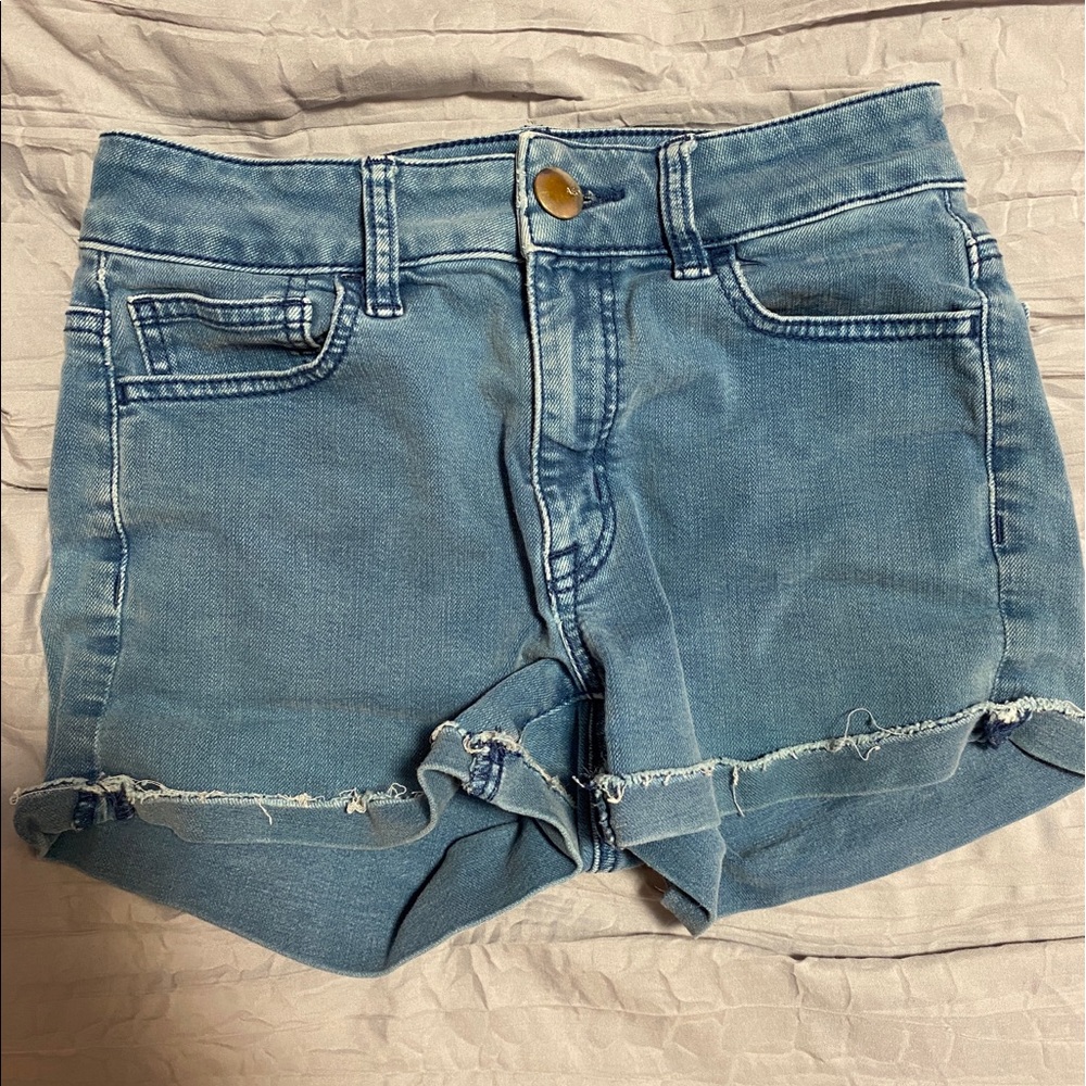 AE Blue Super Super Stretch Shorts